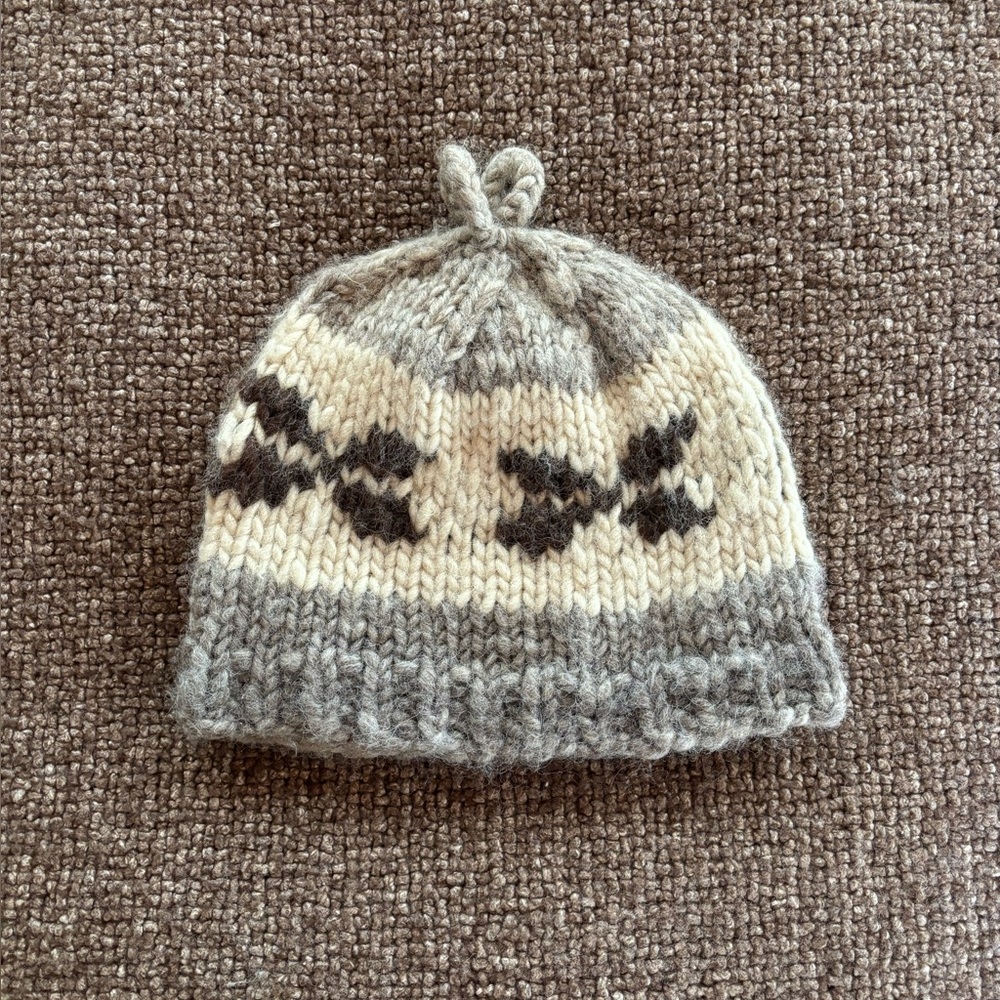 Vintage Wool Cowichan Hat